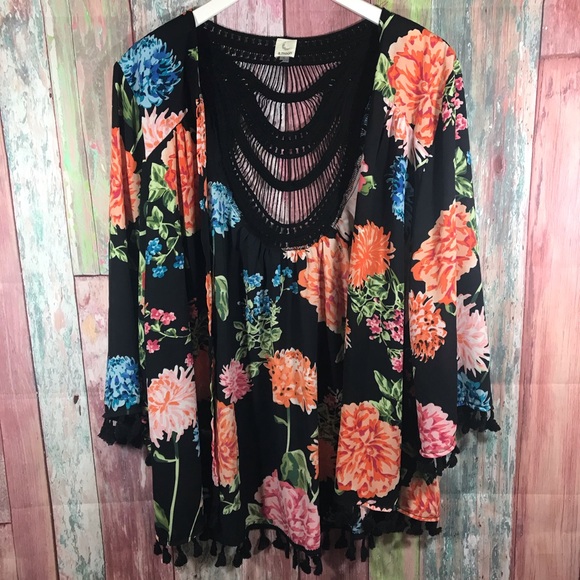 Beautiful kimono floral - Picture 1 of 5